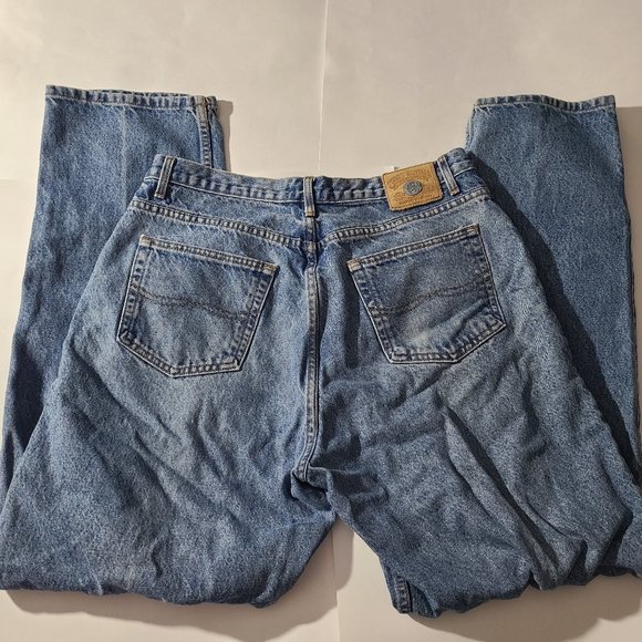 Vtg 90s Tommy Hilfiger Traditional Classic Denim Jeans Size 34 x 32 Made/USA - Picture 3 of 10